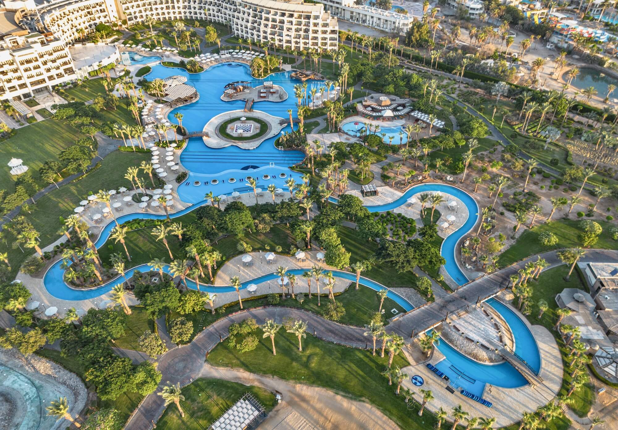 ADD Properties - Steigenberger ALDAU Beach Hotel - Landscape & lazy river