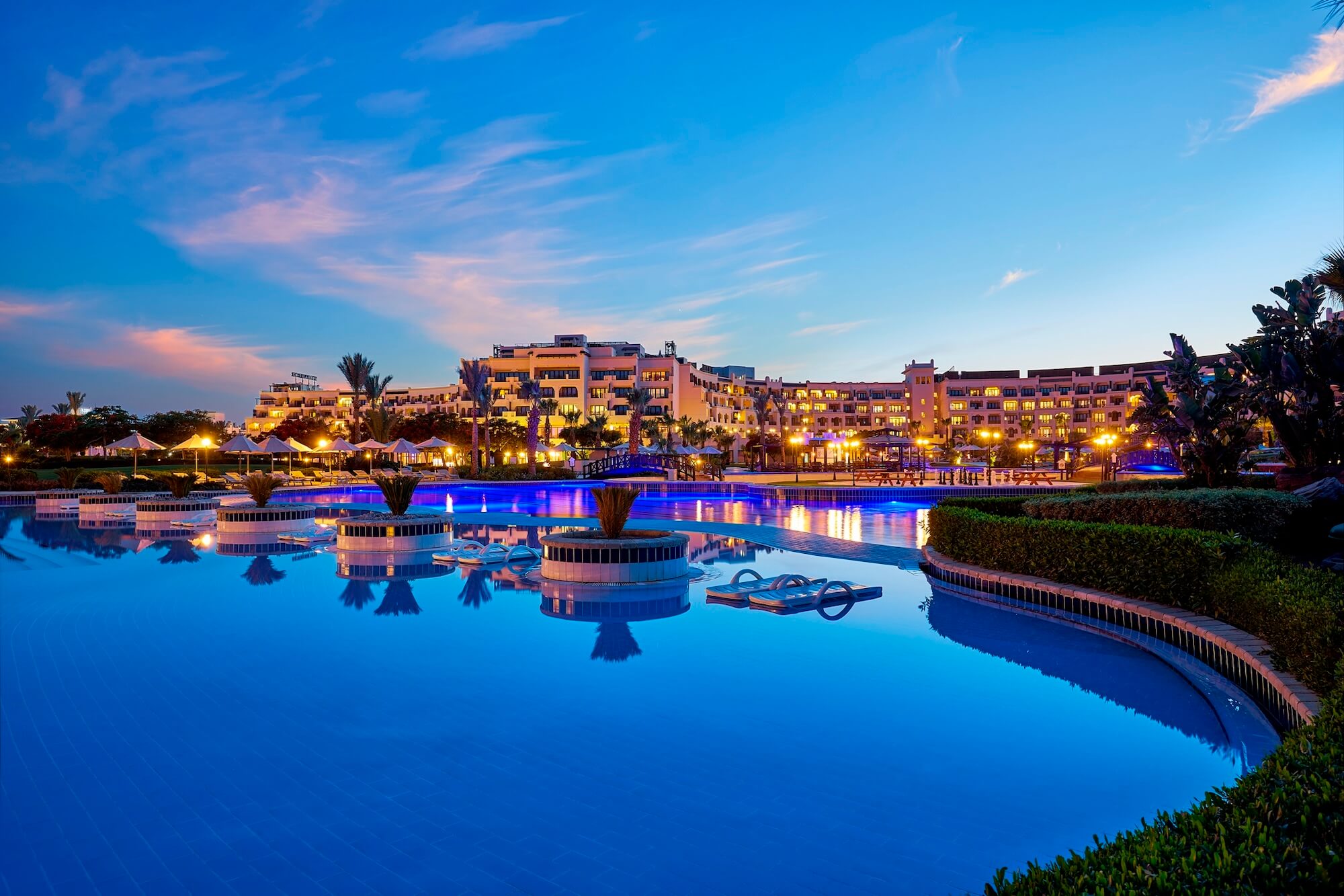 ADD Properties - Steigenberger ALDAU Beach Hotel - Pools Landscape