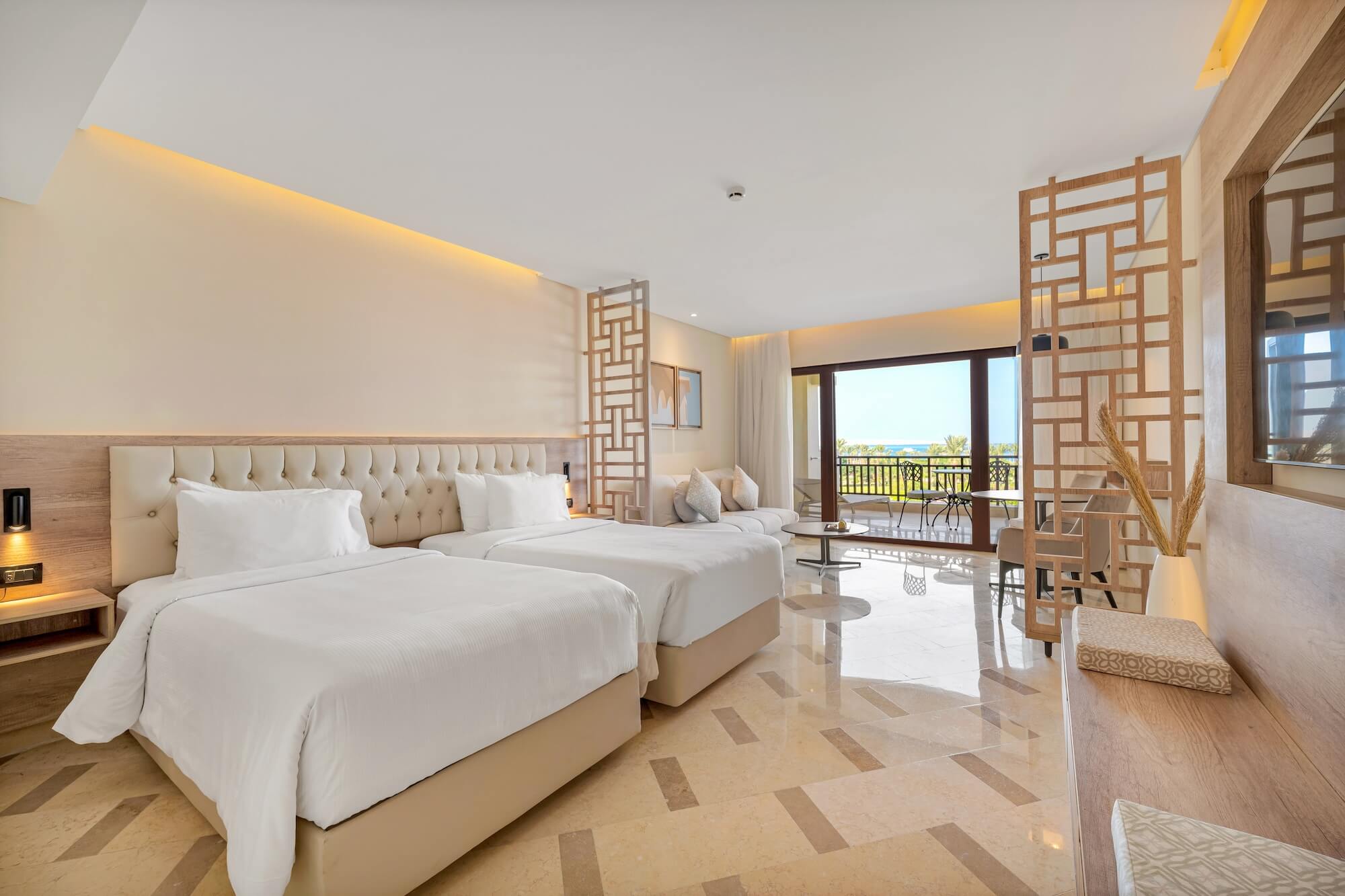 ADD Properties - Steigenberger ALDAU Beach Hotel - SABH Elite Suite - twin beds