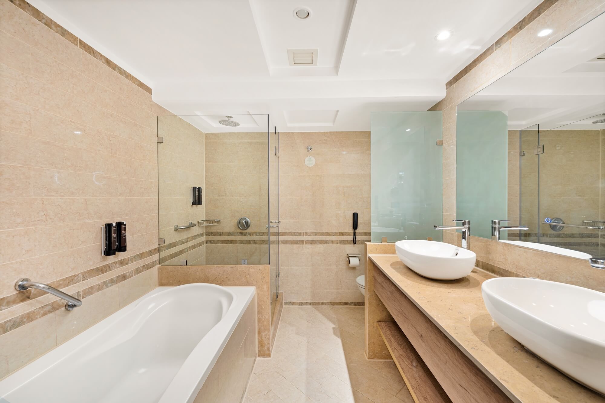 ADD Properties - Steigenberger ALDAU Beach Hotel - Standard, Superior, Family, Elite Suites Bathroom
